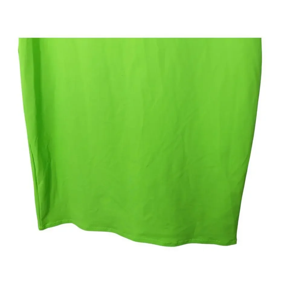 New with Tags Skims Recycled Swim Dress Neon Green Size L